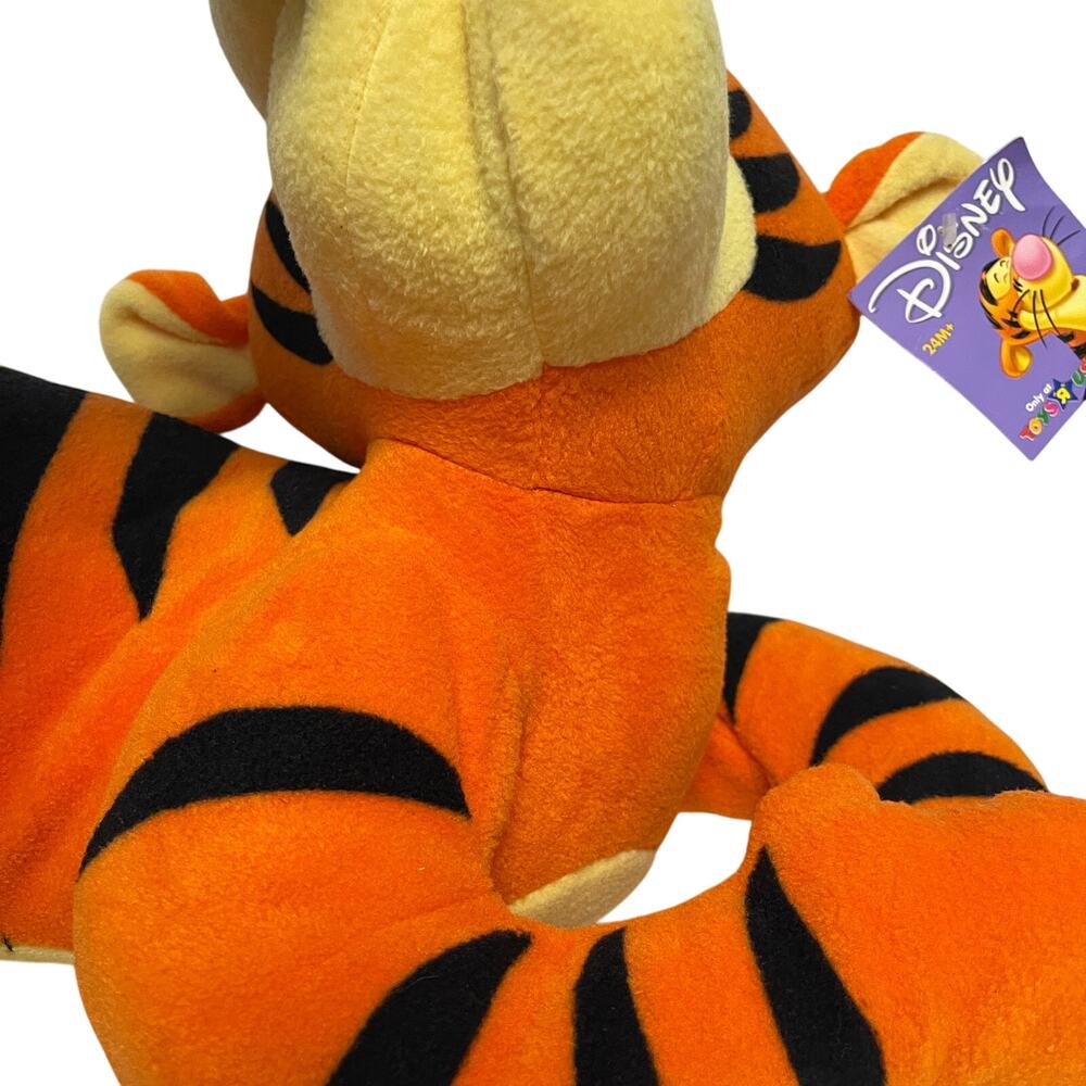 NWT Disney Lounging Tigger Toys R Us Plush 30" Vintage Fisher Price 2001 - Picture 9 of 10